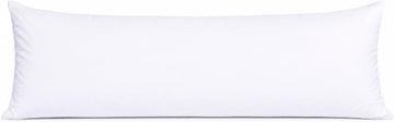 Body Pillow Insert 21"x54", Medium Support, Microfiber Fill | Ultra-soft microfiber fill provides medium support for