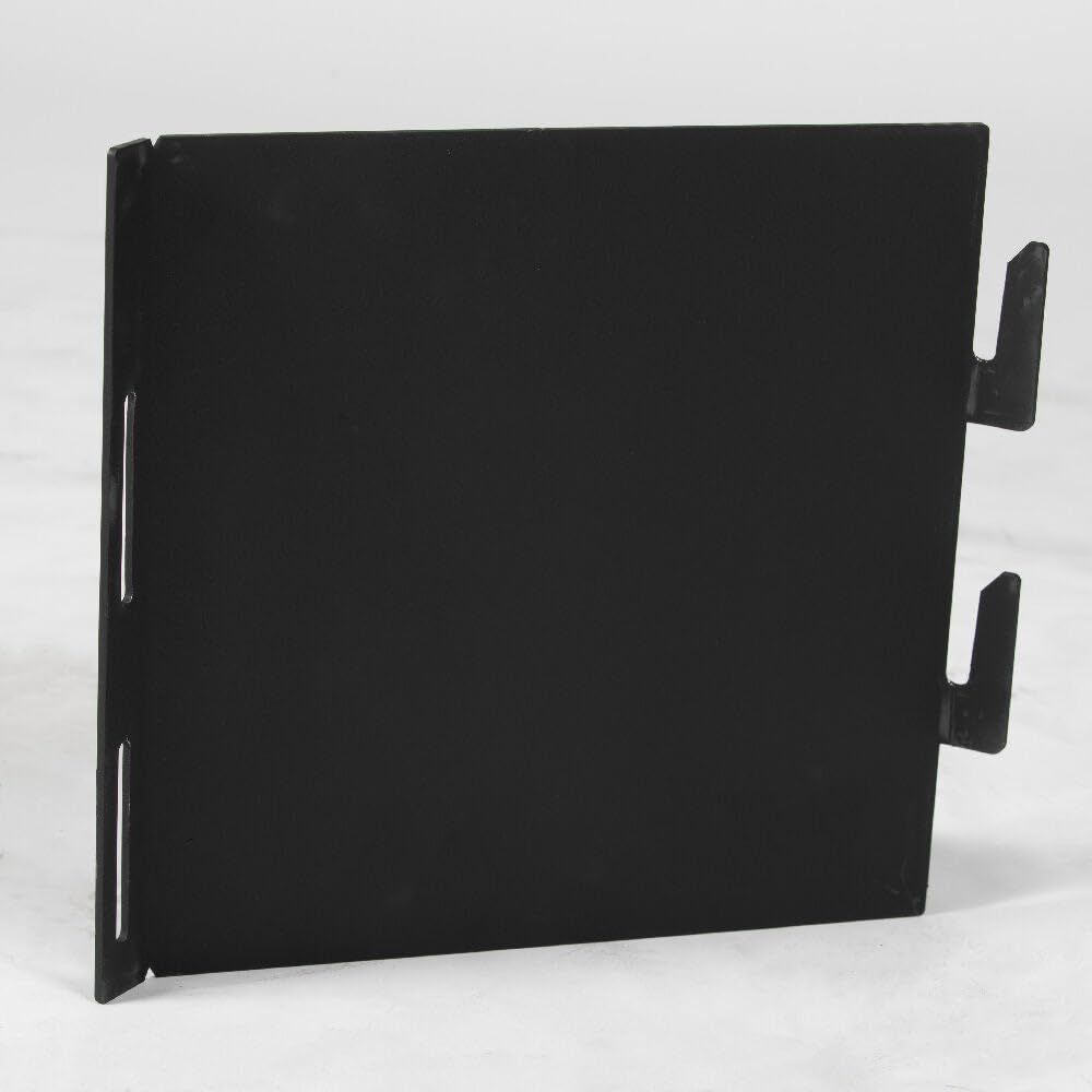 Ash & Ember Heavy Steel 31" Campfire Pit Ring, 8 Panels, Portable Collapsible Design, Easy to Transport, Campfires