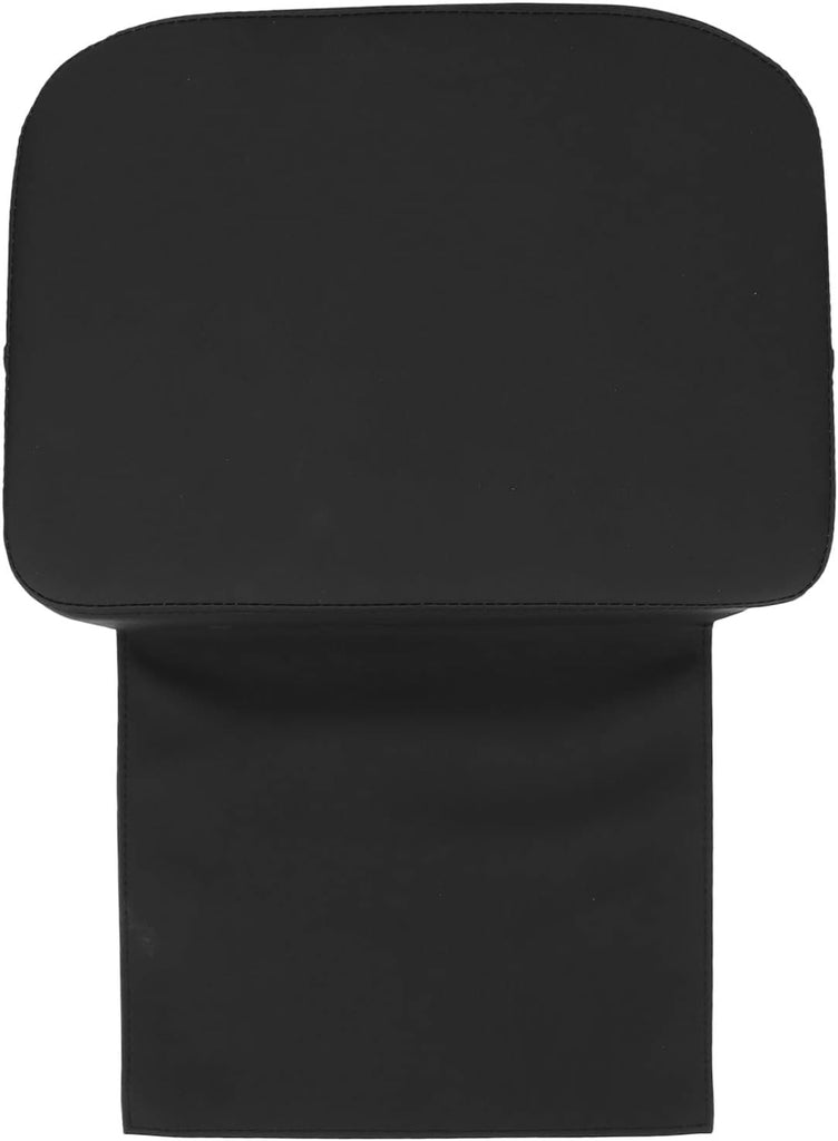 Salon Booster Seat Cushion for Child Hair Cutting, PU Leather Barber Heightening Pad for Vintage Chairs