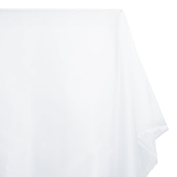 Sparkle Crystal Sheer Organza Fabric Shiny for Fashion, Crafts, Decorations 60 (White, 1 Yard)