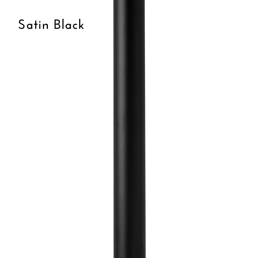 S15- Iron Stair Balusters 5/8" Round x 44" Long, Wrought Stair Iron Plain Spindles for Indoor Staircase, Hollow