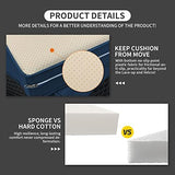 6-Piece Wicker Outdoor Patio Furniture Set | Navy Blue All-Weather Resistant for Patio, Garden & Porch