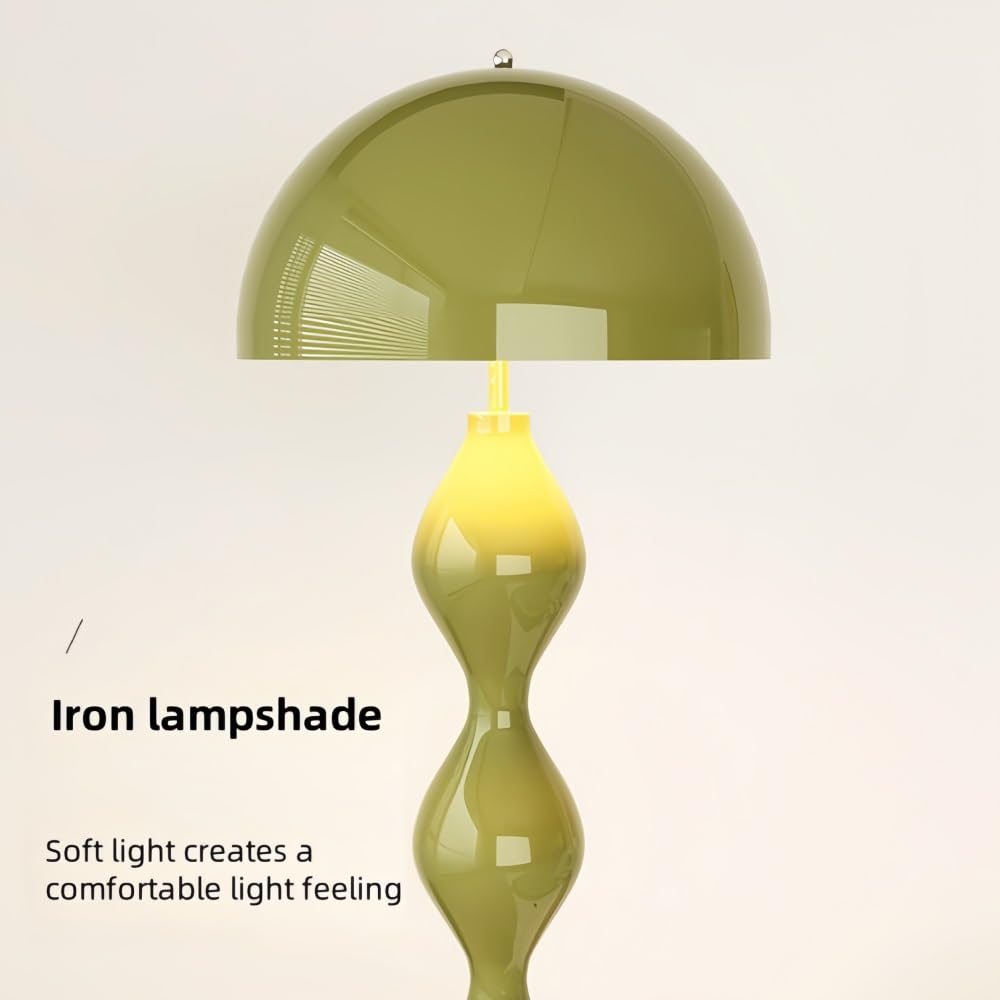 Modern Sculptural Floor Lamp, Contemporary LED Standing Light, or Reading Corner(Blue)