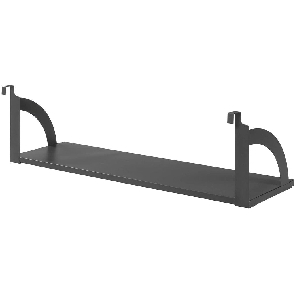 36" W Hanging Shelf, Black, for 1-3/4" Partition/Cubicle Panels