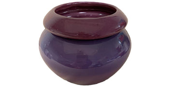 China Tri-Color Purple 3.75" Opening Urn Shaped Self Watering Planter