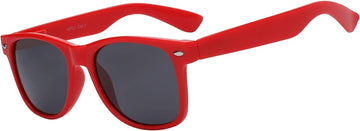 Kids Polarized Sunglasses - UV Protected, Anti-Glare Rectangle Sunglasses for Toddlers, Boys & Girls