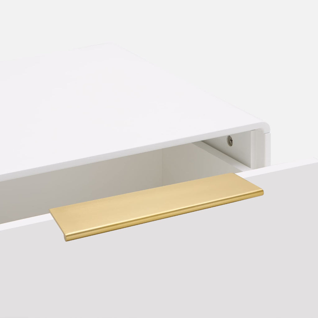 10 Pack 5in Finger Edge Pulls for Gold Drawer Pulls