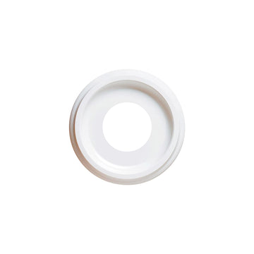 9-3/4-Inch Smooth White Finish Ceiling Medallion
