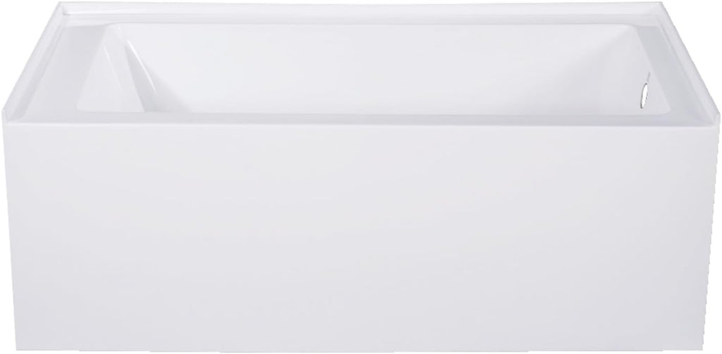 VTAP543022R Aqua Eden Alcove Tub, White
