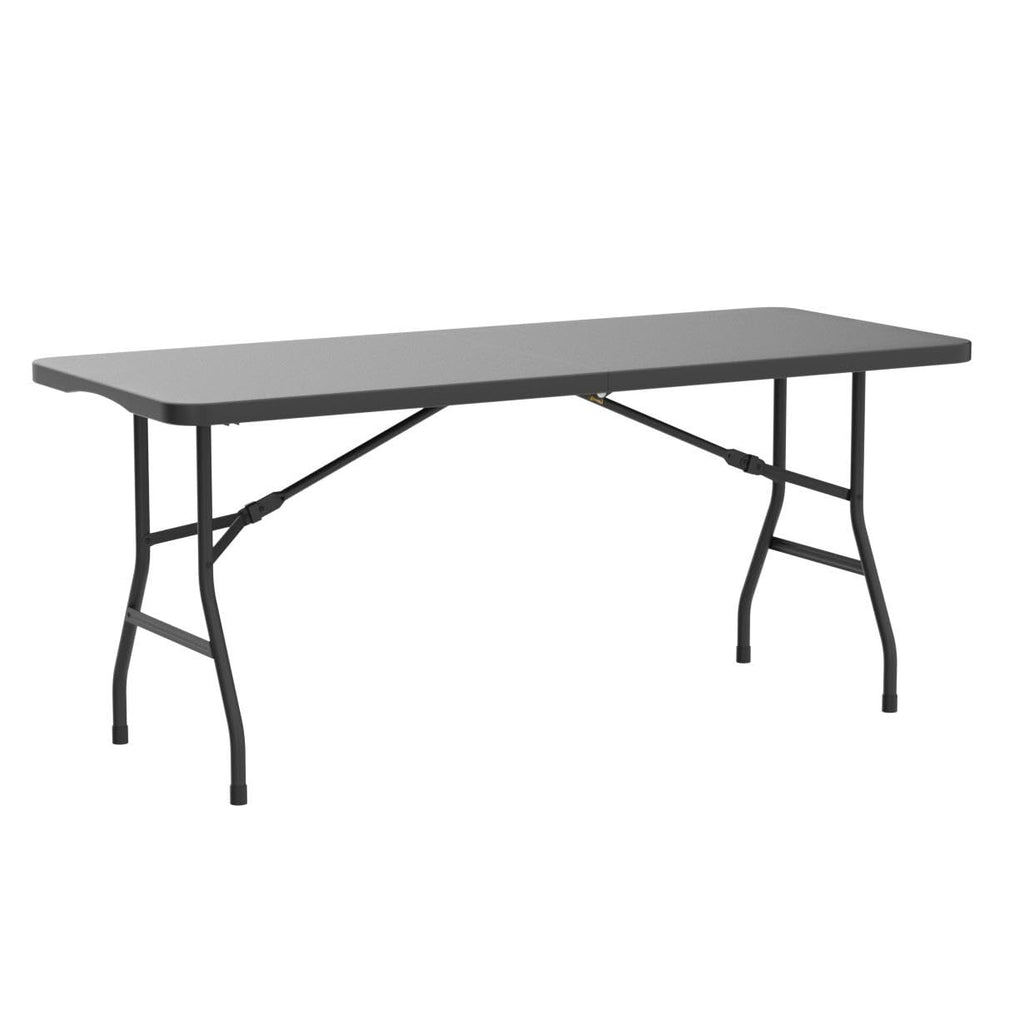 6ft Folding Tables Heavy Duty Folding Table with Carrying Handle