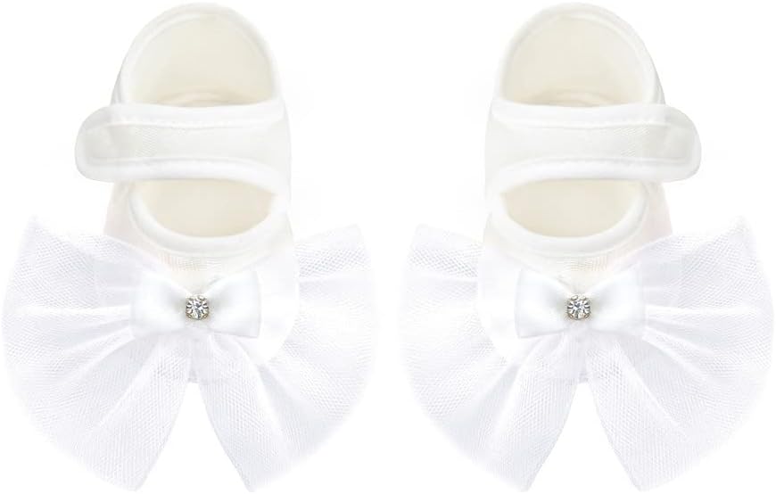 Baby Girl Lace Tulle Sleeveless White Wedding Dress 3 Piece Outfit
