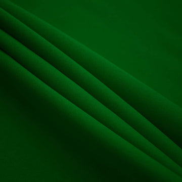 60" Wide IFR Polyester Poplin Solid Fabric - Kelly Green - 1 Yard