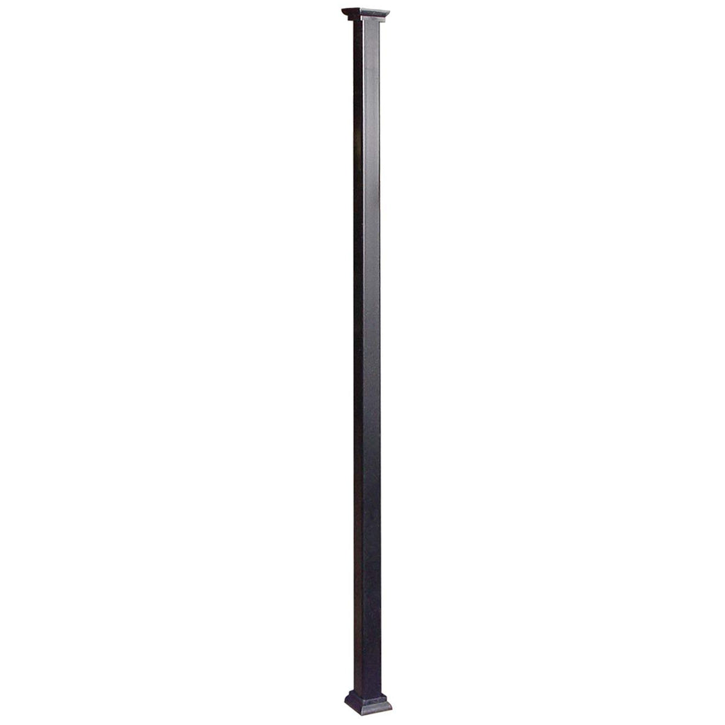 Baluster 3/4" Square x 26" Long, Powder Coated Black - SQPS26 (10 pcs)