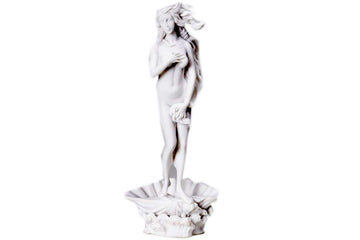10 Inch Birth of Venus Greek Inspired Replica Marble Statue Figurine