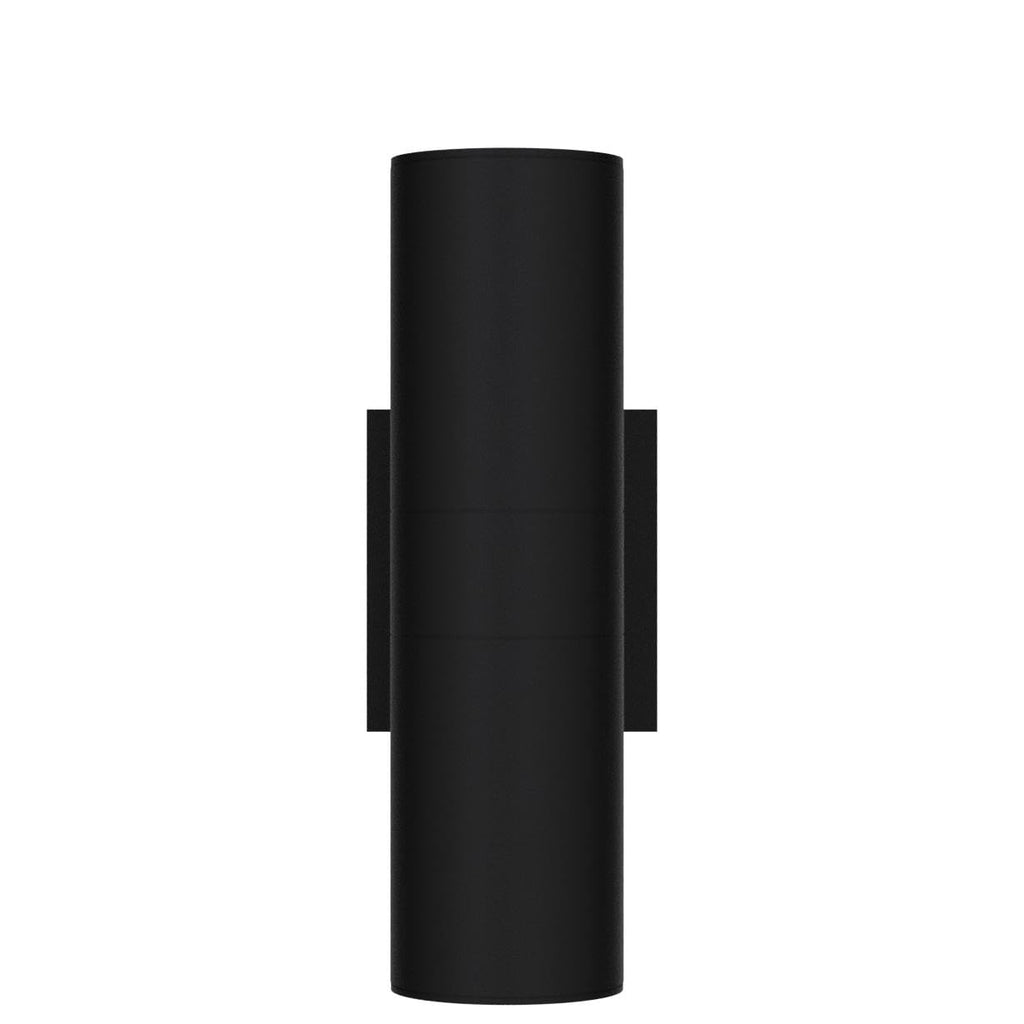 Outdoor Wall Lights 4Pack, Integrated LED Cylinder Up Down Lights, 12W 2700K Aluminum Exterior Wall Light, Outdoor