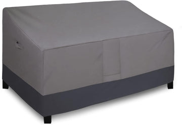 Heavy Duty Outdoor Bench Couch Cover, 88Wx32.5Dx33H inch | Waterproof Durable 3-Seater Patio Sofa Cover, Windproof