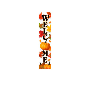 Welcome Fall - Welcome Porch Sign - Decorative Home Décor Wooden Signs - Rustic Outdoor Decoration - Durable and