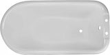 Heritage 54 Inch Cast Iron Classic Clawfoot Tub Package