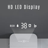 Luxury Intelligent Smart Toilet with Instant Warm Water Sprayer and Dryer, Auto Flush,Foot Sensor Operation