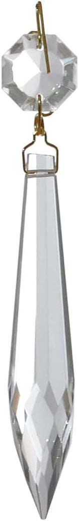 3" (76Mm) Prism, U-Drop, Cry, Antique Brass Pin