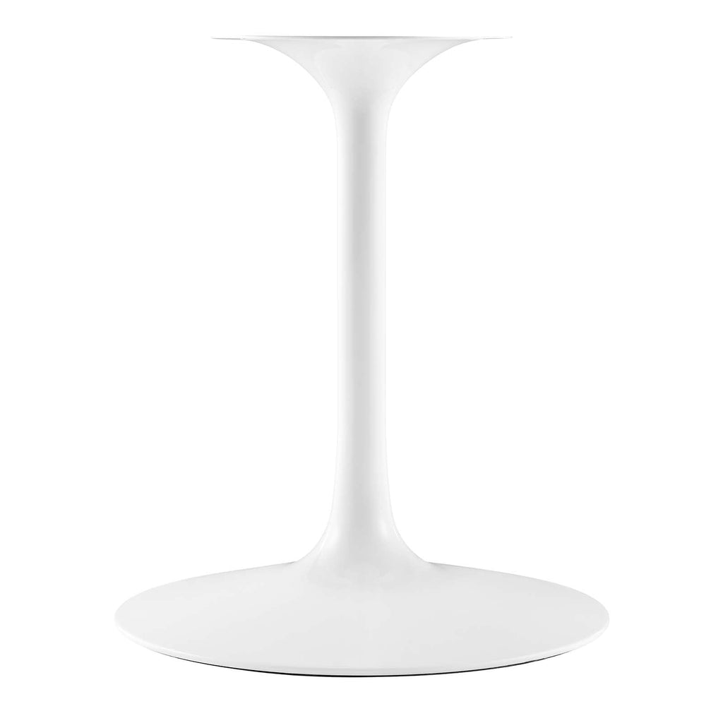 Lippa Dining Table, 48", White Natural