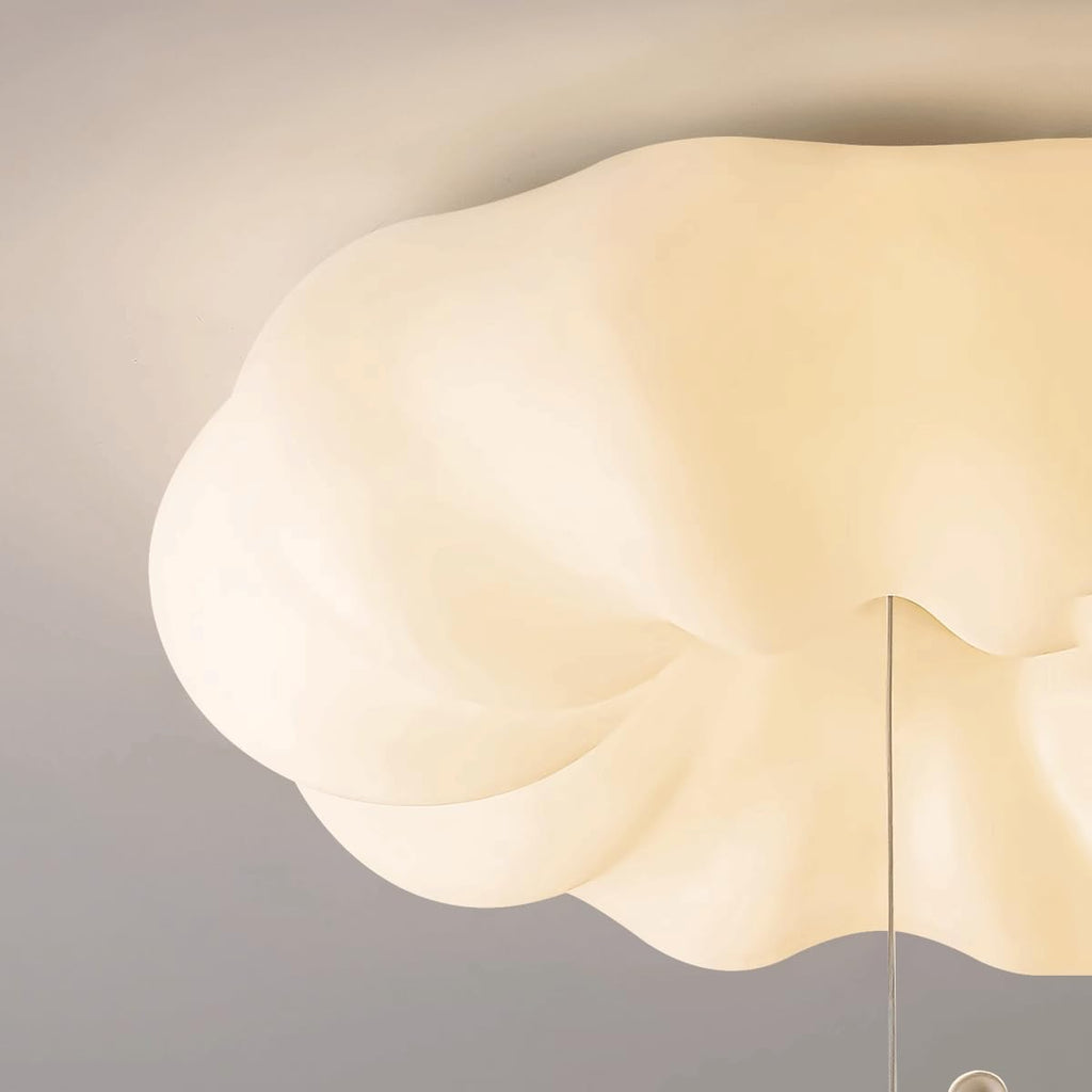 Cloud Ceiling Lights Cartoon Bear Rabbit Nordic Modern LED Ceiling Light Flush Mount White Kids Ceiling Light Round