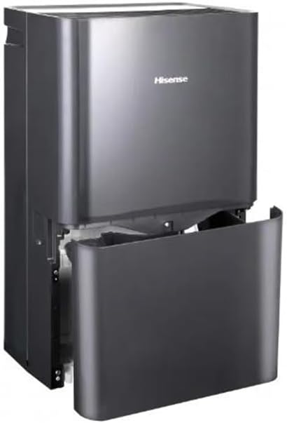 50-Pint 3-Speed Built-in Pump Dehumidifier, 3 Modes (Auto, Continuous, Manual), LED display, Noise level 48 dB