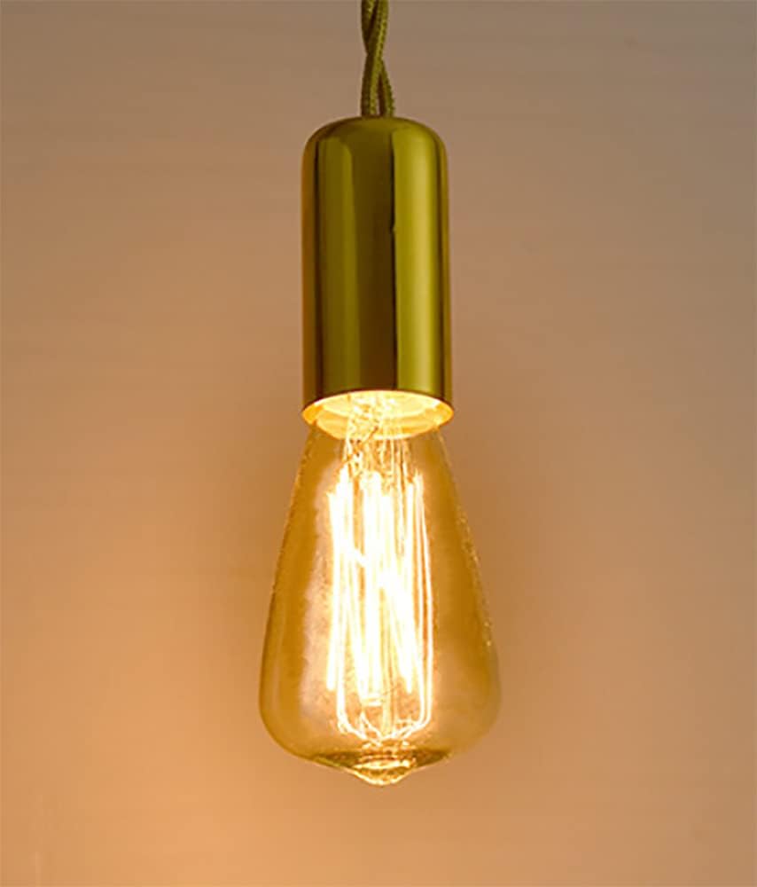 E14 25W Vintage Edison ST48 Squirrel Cage Filament Light Bulb - Dimmable Tear Drop Antique Candelabra Incandescent