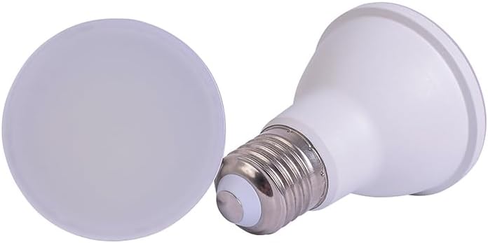 PAR20 E27 120V Dimmable 7W 2700K Warm White led Bulb Equivalent to 60W 70W Halogen Bulb (2700K Warm White)