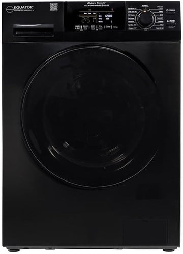 All-in-One Washer Dryer Combo, 15lb Capacity, Vented 110V, Touch Buttons, LED Display, RV Approved, Faster Drying Dual