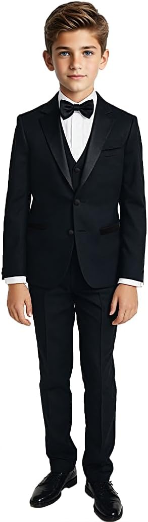 Boy's Modern Tuxedo Dresswear Set