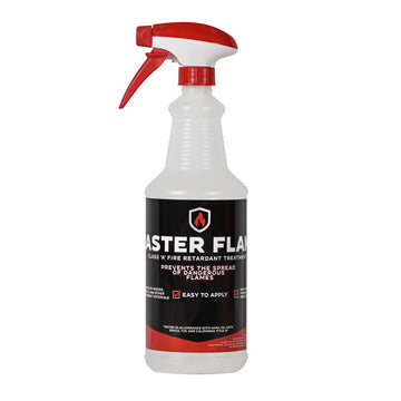 FX Master Flame Class A Fire Retardant for Wood & Fabric, 1 Quart
