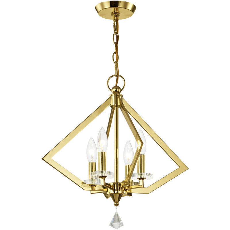 Donnell 4 - Light Dimmable Geometric Chandelier