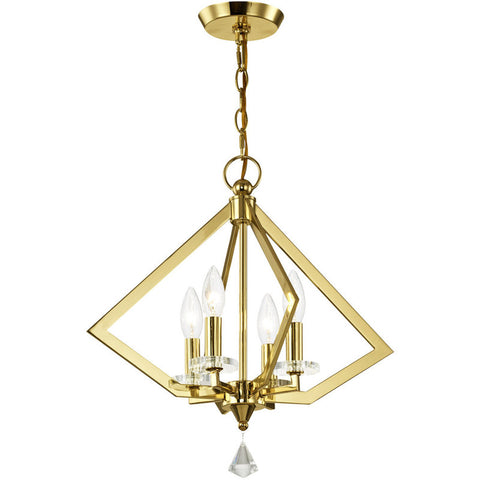 Donnell 4 - Light Dimmable Geometric Chandelier