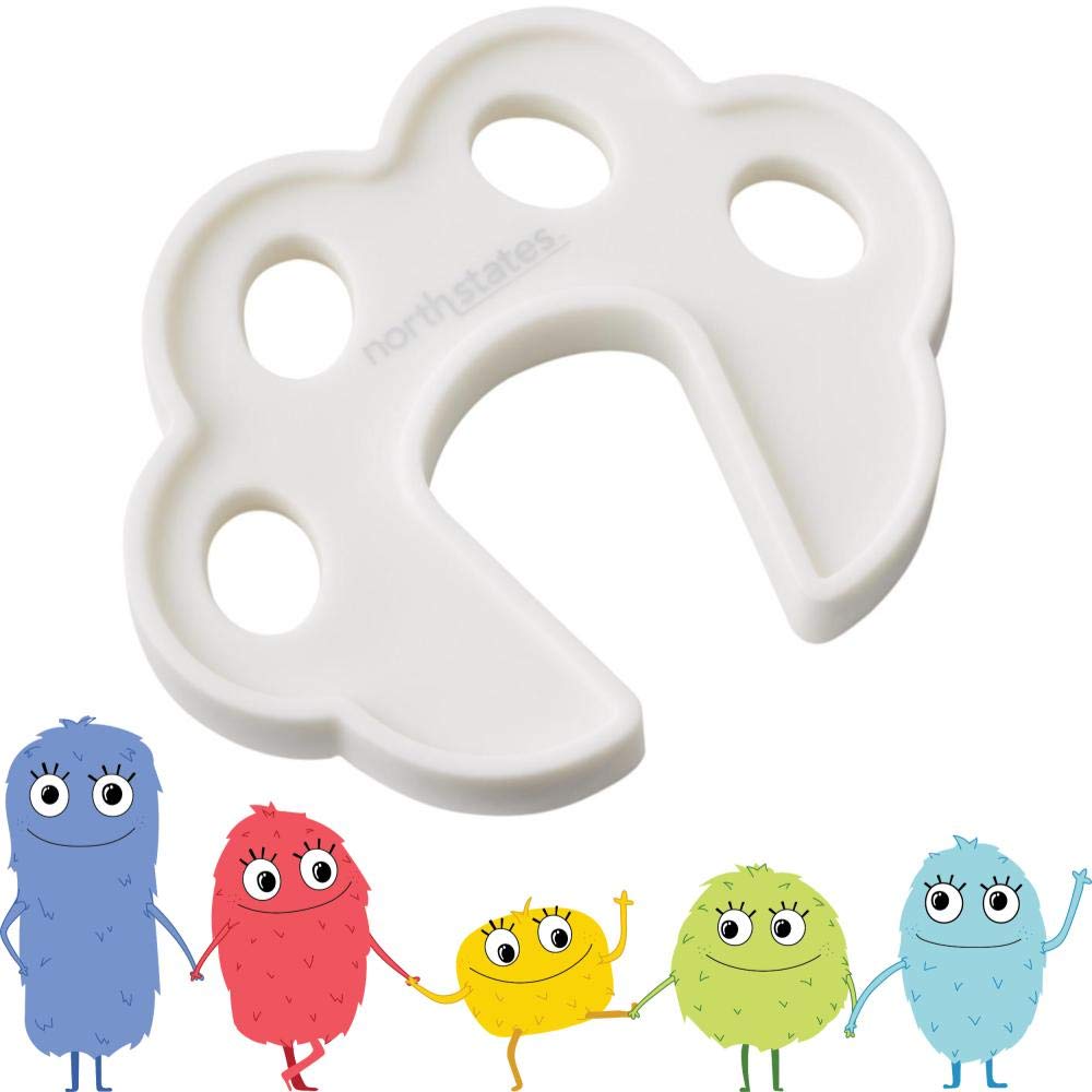Premium Pinch Protector for Baby Proofing: Door Finger Pinch Guard - Pack of 1 - White
