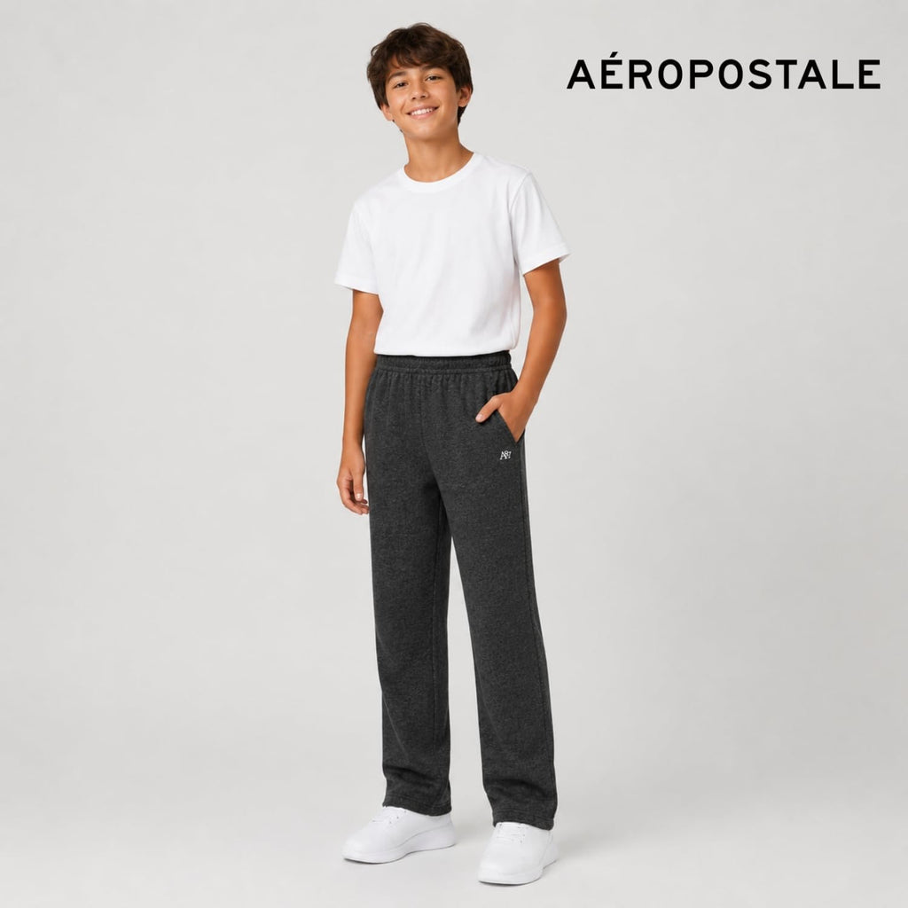 Boys Active Sweatpants 3 Pack -Athletic Joggers Pull-On Sweats