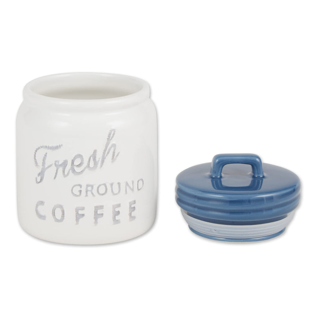 Kitchen Accessories Collection Ceramics, Jar Canister Set, Blue, 3