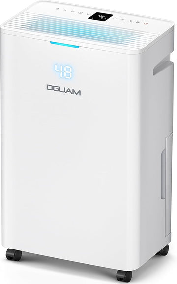 4500 Sq. Ft Dehumidifier, Max 80 Pint Dehumidifier for Basement, Compressor Dehumidifiers for Home with Drain Hose