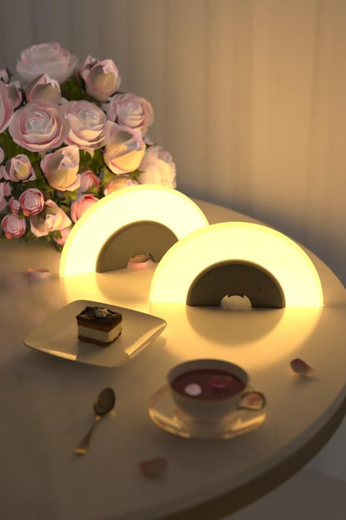 Magnetic 2-in-1 Umbrella Light, Detachable Parts, Long-Lasting, USB Charging Table Umbrellas, Flexible Placement