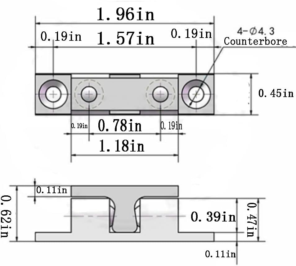 Solid Stainless Steel Cabinet Door Catch, 2Pcs Cabinet Latch Roller Catch Furniture Cabinet Door Dual Ball Tension