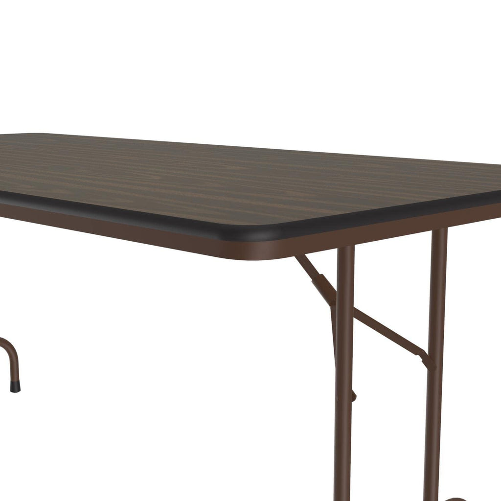 Commercial Laminate Folding Table, 36" x 72", Walnut