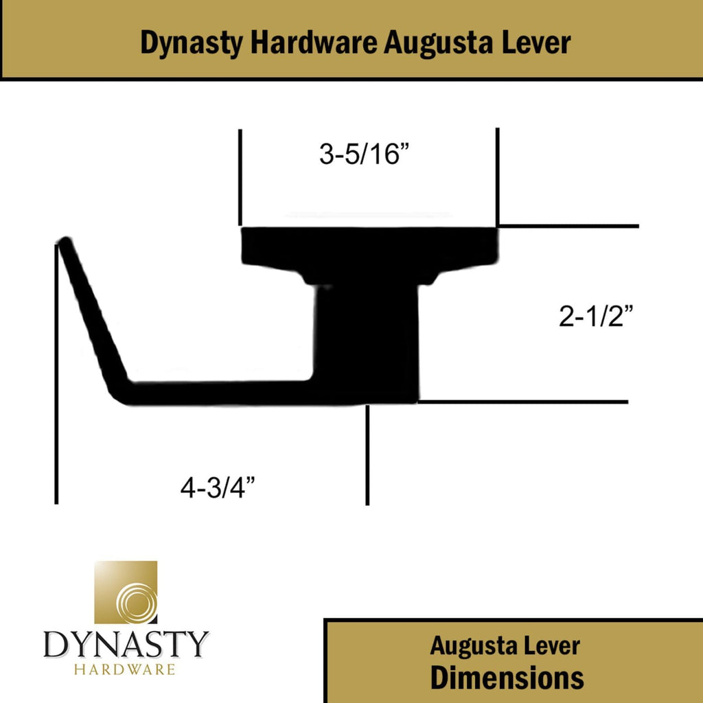 Commercial Door Lock Keyed Lever Lockset, ADA Compliant, Grade 2 Heavy Duty Door Handle with Lock , Entry - Door Lever