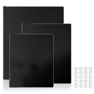 3-Piece Acrylic Cutting Board Set with Counter Lip, 3 Sizes (17.5x13.5/16x12/11.5x7.5Inch) Countertops, Non-Slip