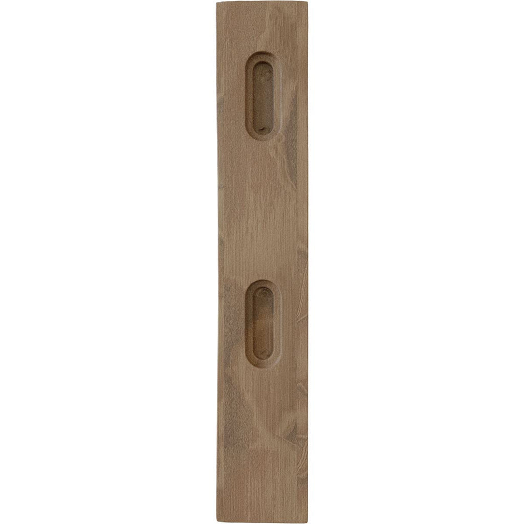 Large Olympic Wood Wood Brackets, 1 3/4"W x 10"D x 10"H , Mahogany