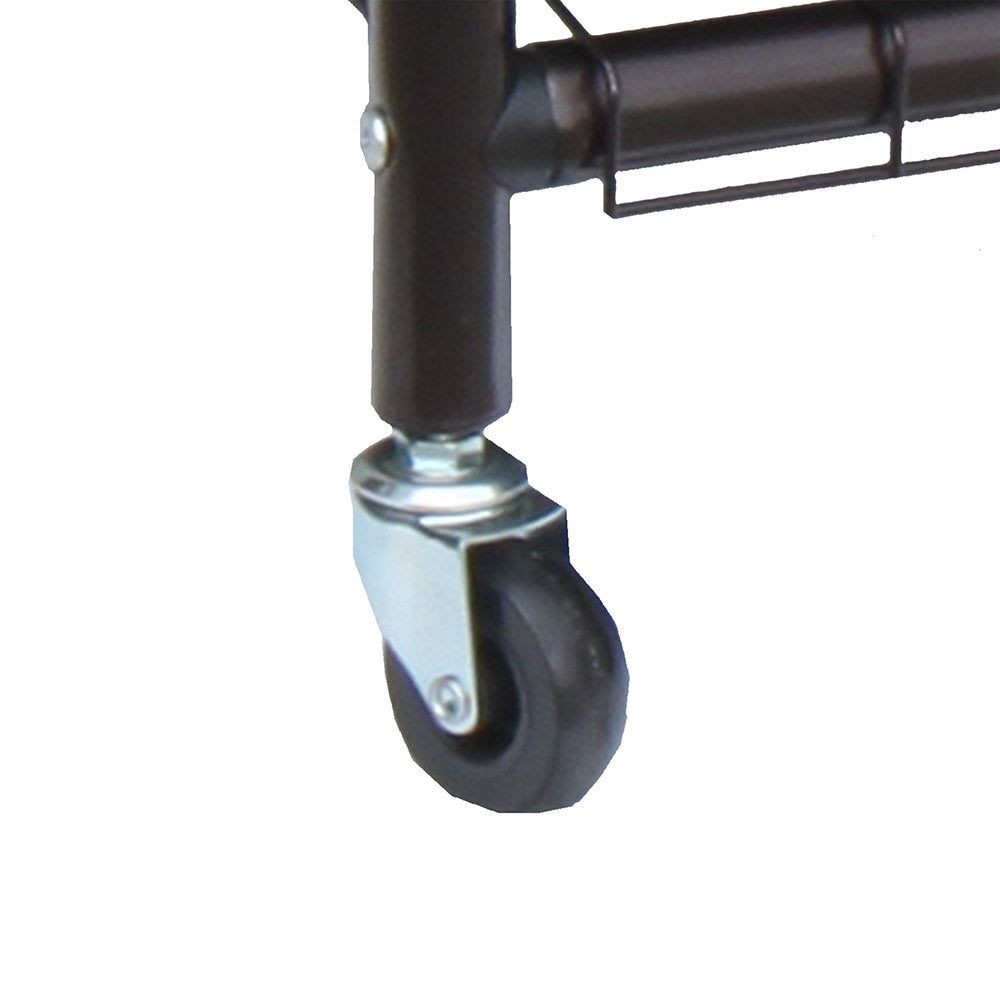 2-Bag Rolling Laundry Sorter, Bronze