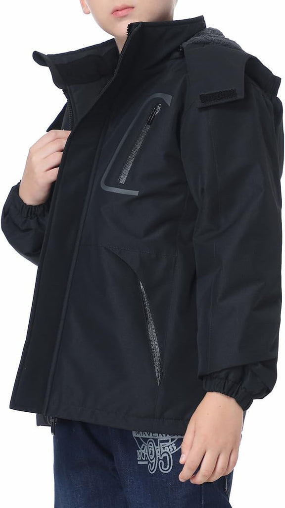 Kid's Ski Jacket Winter Coat Boy's and Girl's Snowboarding Jackets