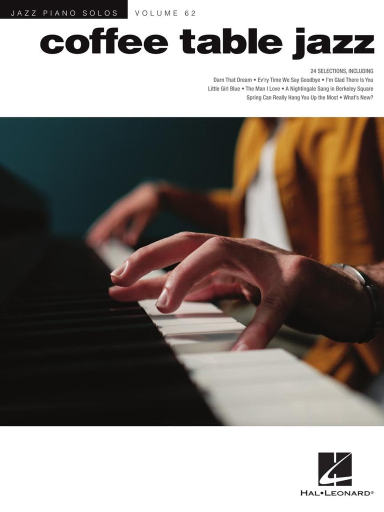 Coffee Table Jazz - Jazz Piano Solos Volume 62 | 25 Classic Jazz Standards Arranged for Solo Piano | Includes Darn