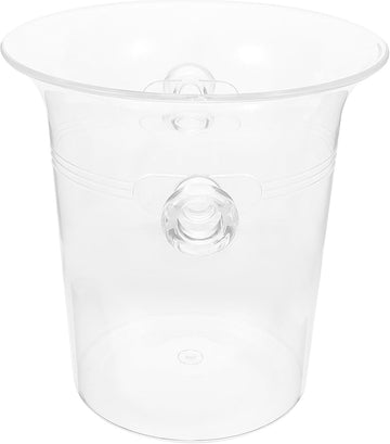 Acrylic Ice Bucket for Bar and Pub, Beer Storage Container