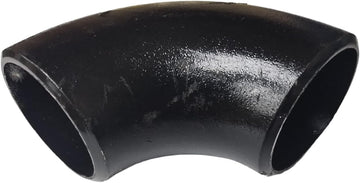 Handrail Steel Pipe Fitting Elbows, Endcaps, and Flanges SCH40 - Weld-on - Multiple Sizes and Fittings (ID: 1-1/2"