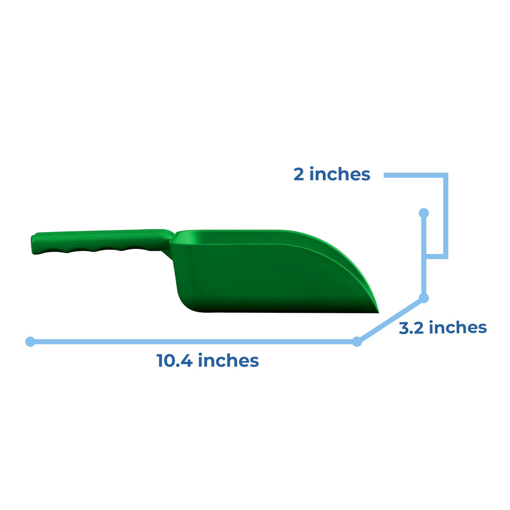 Vikan 63002 Color-Coded Plastic Hand Scoop - BPA-Free Food-Safe Utensils, Restaurant and Food Service Supplies, 16